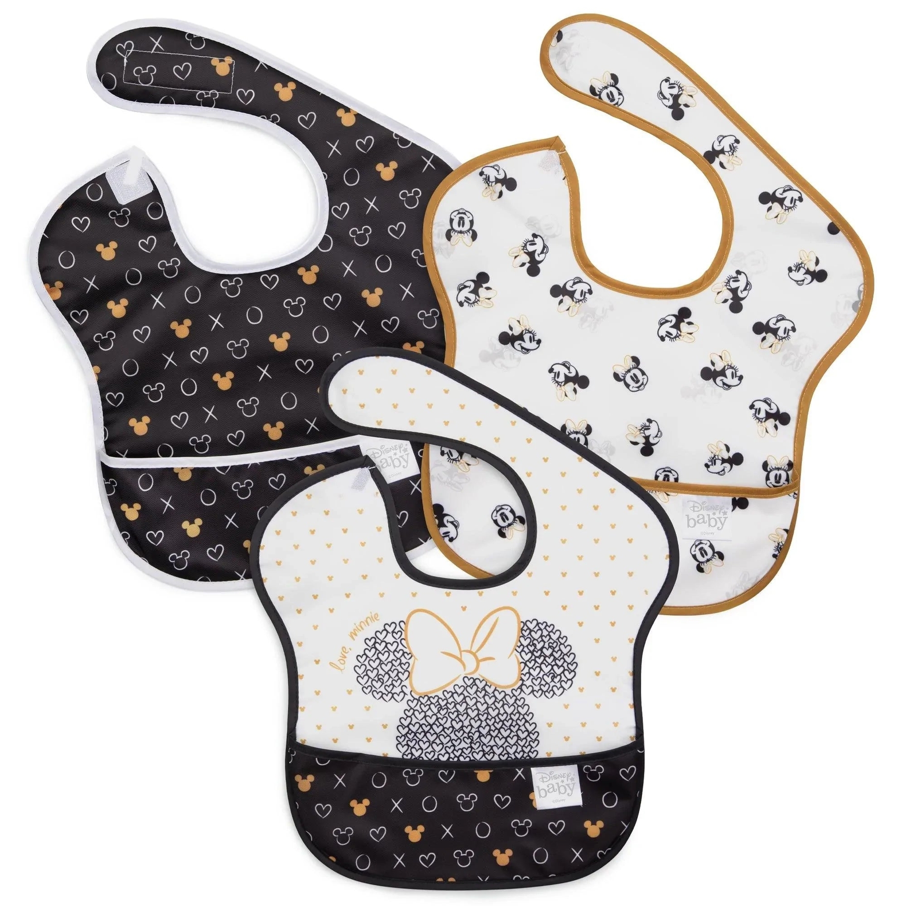 Bumkins SuperBib 3 Pack: Love