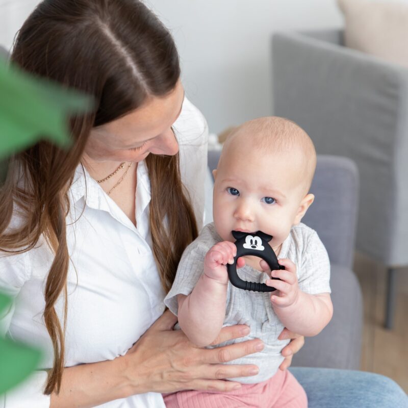 Silicone Flat Teether: Mickey Mouse made by Bumkins