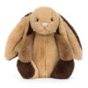 Bashful Patchwork Brown Bunny Original made by Jellycat