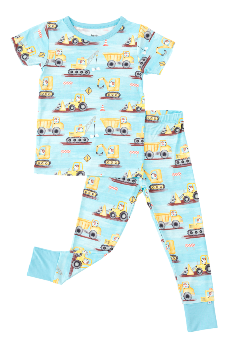 Hard Hat Hounds Bamboo Viscose Pajamas Set