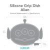 Bumkins Silicone Grip Dish: Toy Story Alien