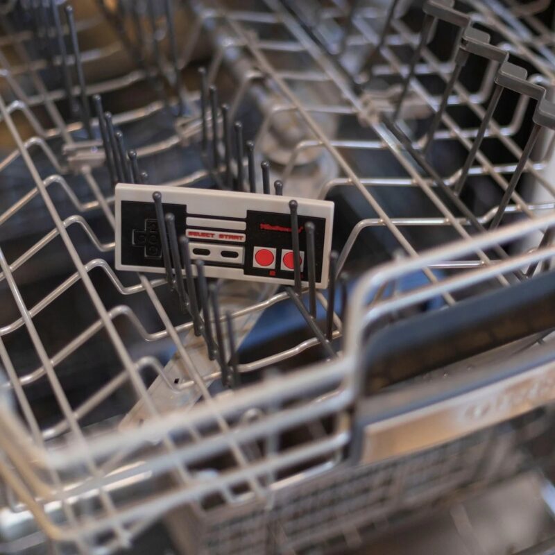 Silicone Teether: NES Controller made by Bumkins