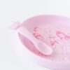 Silicone Plate + Spoon Set: Disney Princess made by Bumkins