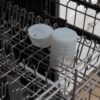 Bumkins Silicone Straw Cup with Lid: Gray Feeding