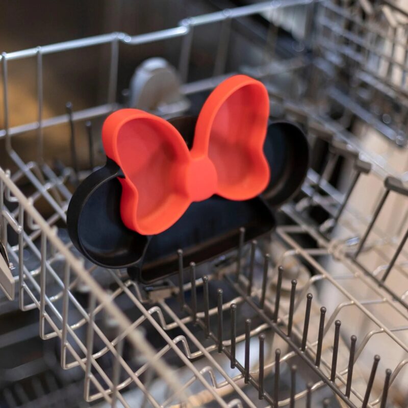 Bumkins Silicone Grip Dish: Minnie Mouse available at Blossom