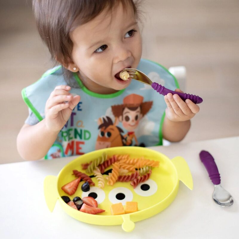Silicone Grip Dish: Toy Story Alien from Bumkins