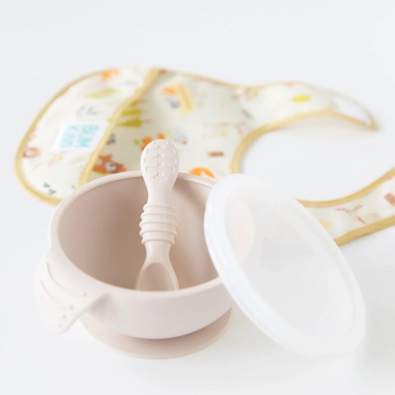 Silicone First Feeding Set: Sand from Bumkins