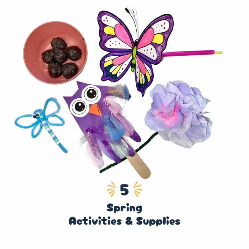 Creative Owl Easter Craft & Activity Box