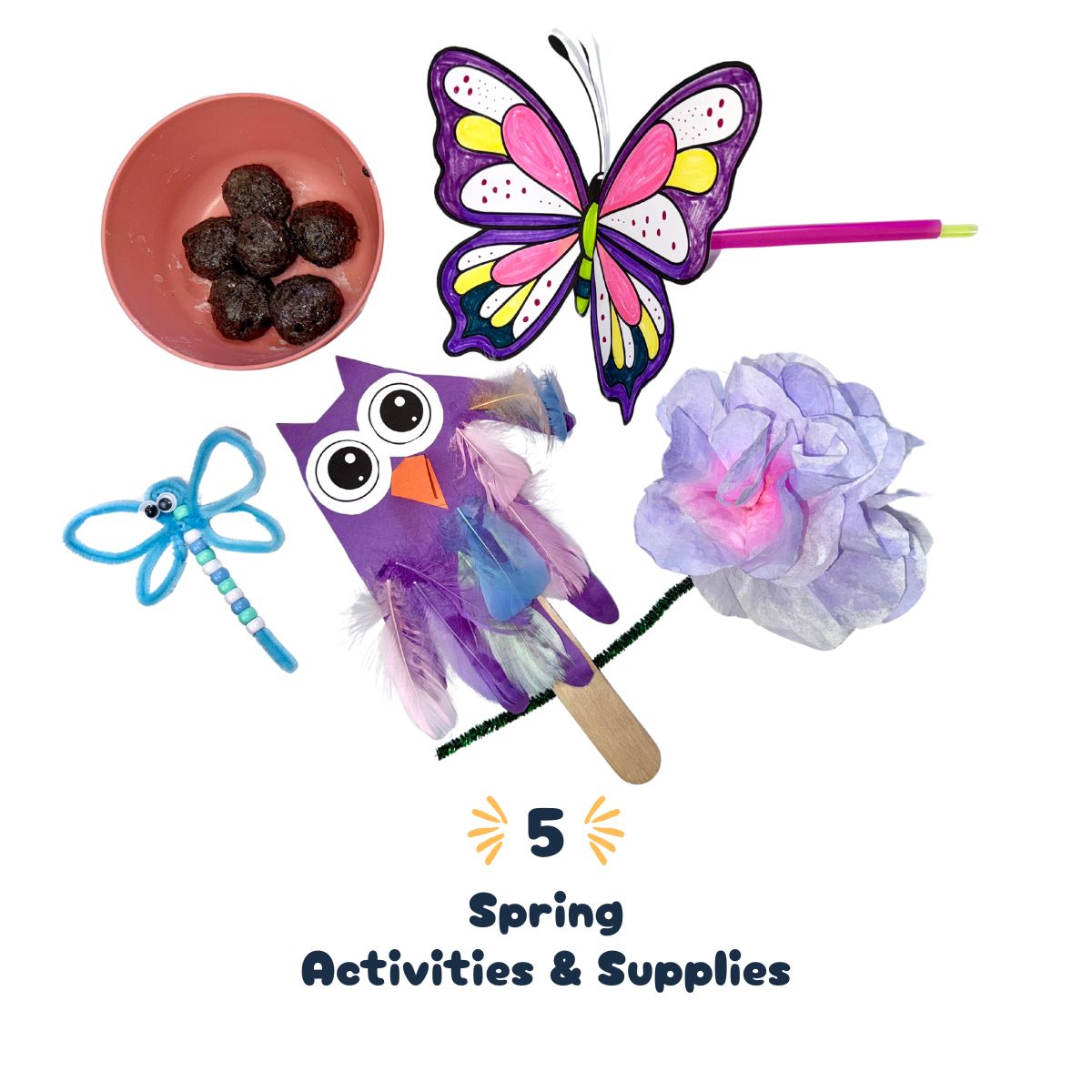 Creative Owl Easter Craft & Activity Box