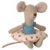 Little Sister Beach Mouse With Red Dot Float from Maileg