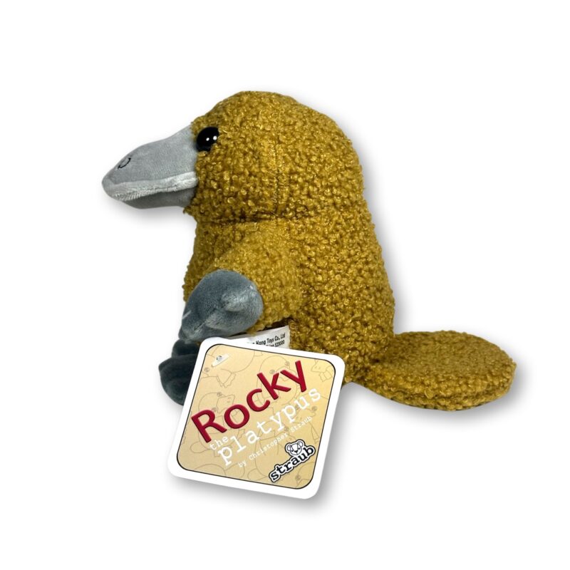 Rocky The Platypus Plush from Christopher Straub