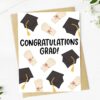 Big Moods Congratulations Grad! Graduation Cap Diploma Card