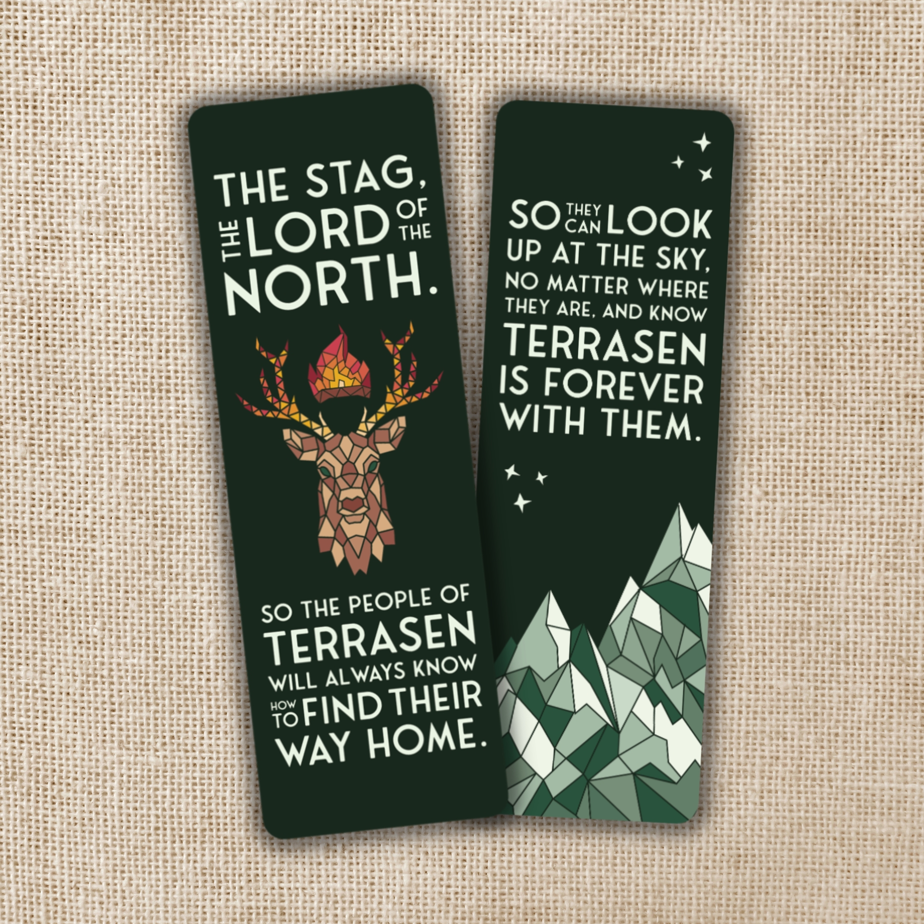 Wildly Enough Lord of the North Bookmark Throne of Glass