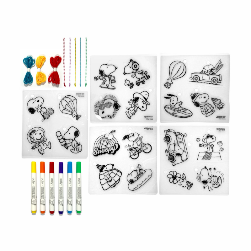 Peanuts DIY Shrink Art Kit made by Ooly