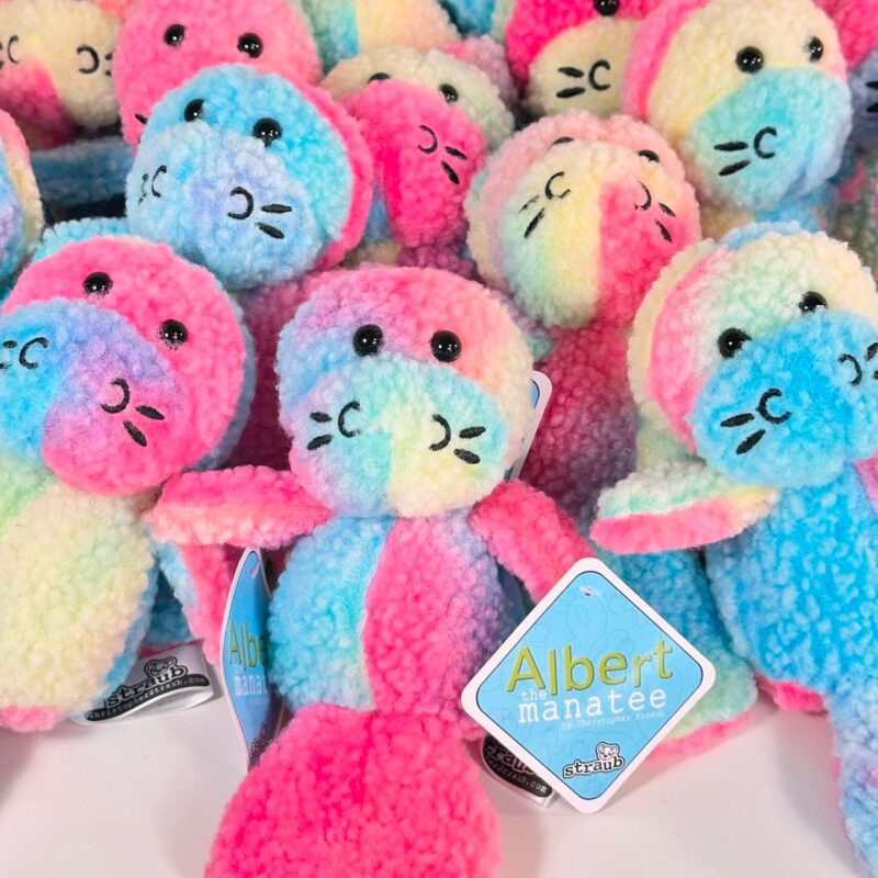 Albert The Manatee Plush from Christopher Straub