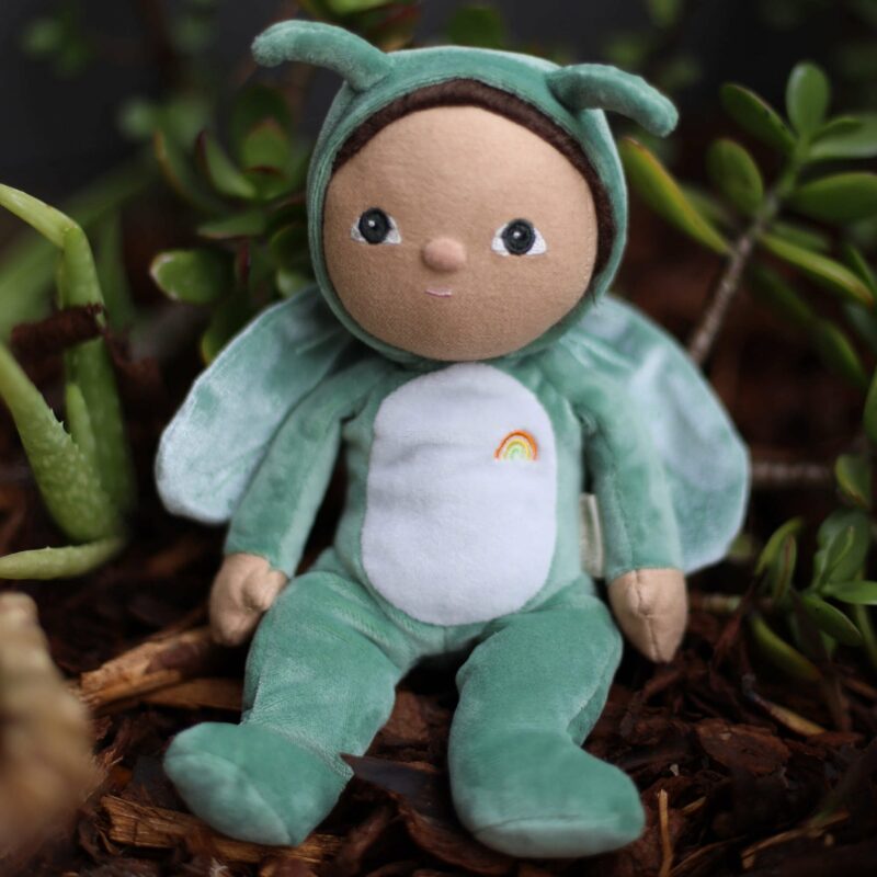 Dinky Dinkum Dolls Gideon Grasshopper made by Olli Ella