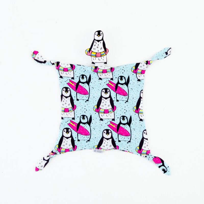 License To Chill Penguin Bamboo Viscose Lovey from Dreamiere