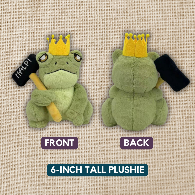 Kingsley Plushie Assistant to the Villain from Wildly Enough