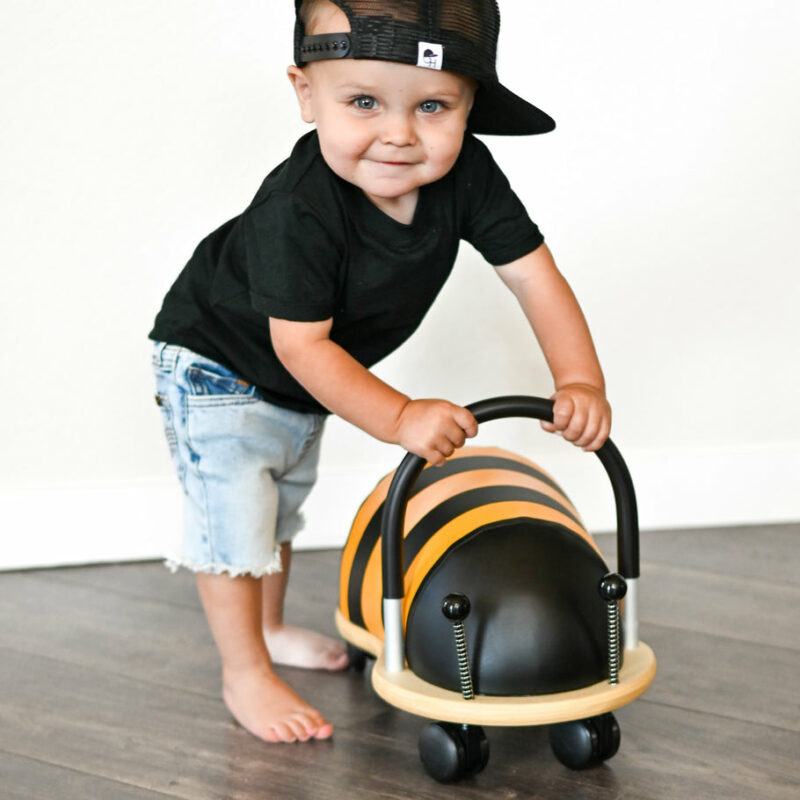 Bee Ride-on Toy made by Wheely Bug