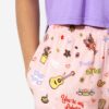 Friends Forever Bamboo Viscose Women's Pajama Short Set from Bellabu Bear