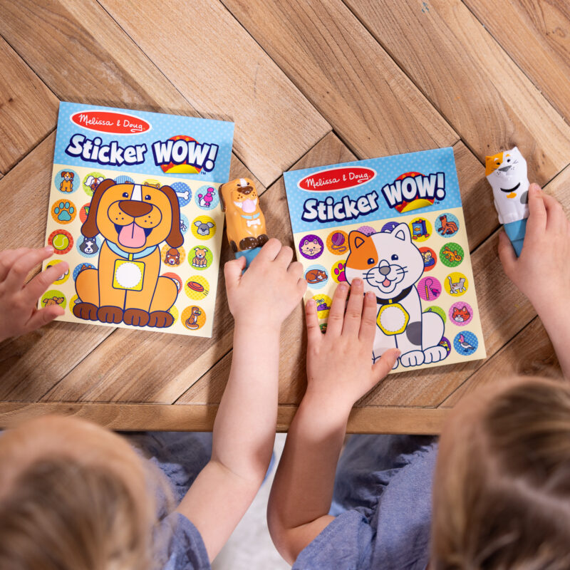 Sticker WOW! Pets - On the Go Travel Activity Value Pack from Melissa & Doug