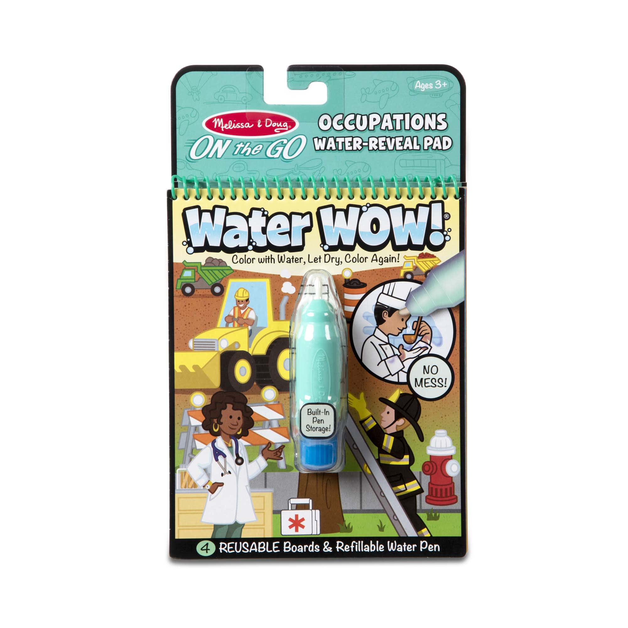 Melissa & Doug Water WOW! Occupations - On the Go Travel Activity