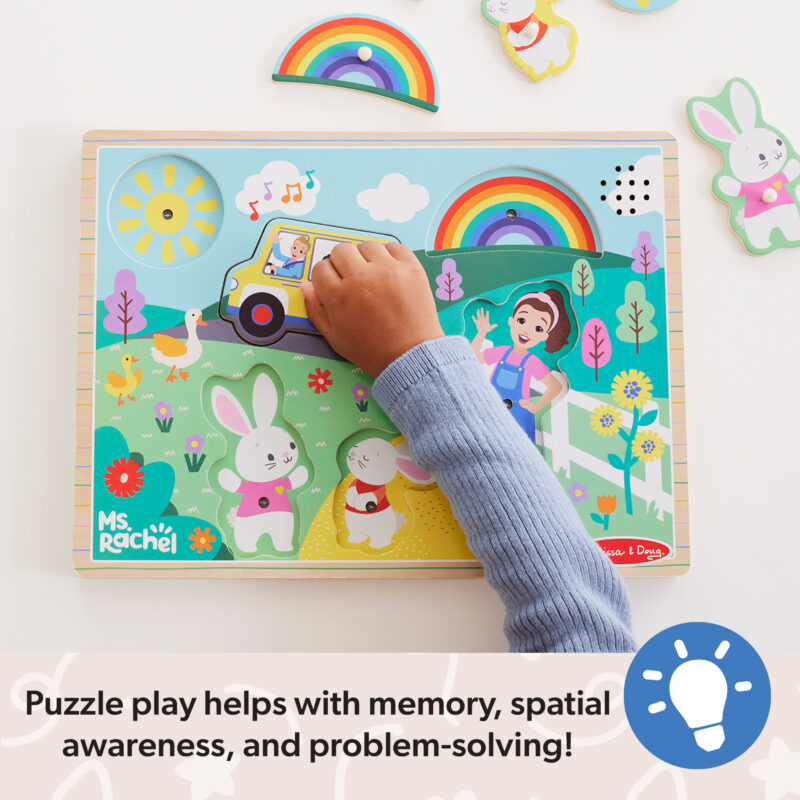 Melissa & Doug Ms. Rachel Sound Puzzle Toys