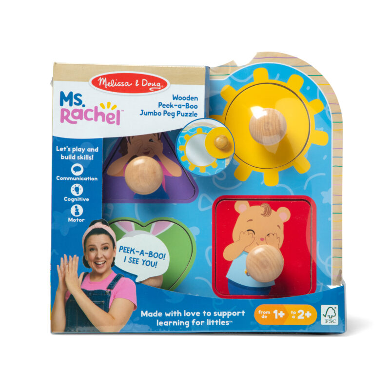 Ms. Rachel Jumbo Knob Puzzle made by Melissa & Doug