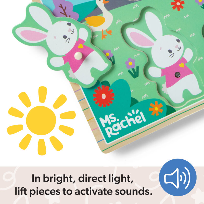 Ms. Rachel Sound Puzzle made by Melissa & Doug