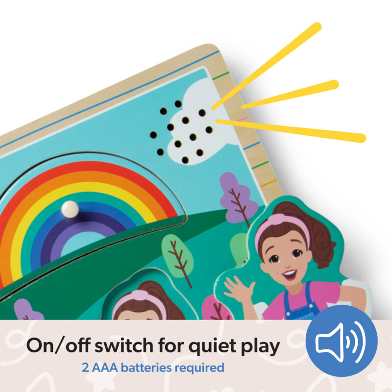 Melissa & Doug Ms. Rachel Sound Puzzle available at Blossom