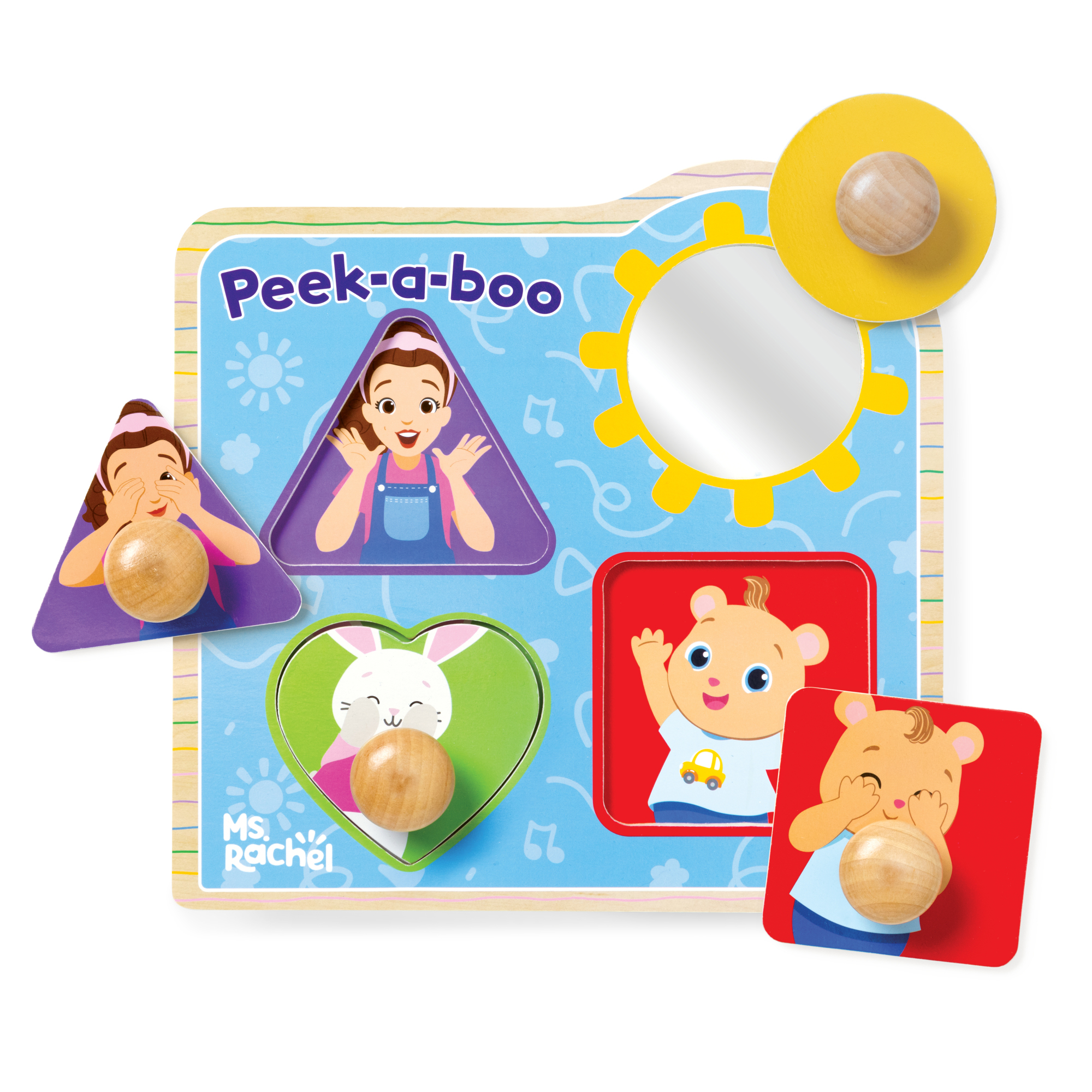 Melissa & Doug Ms. Rachel Jumbo Knob Puzzle