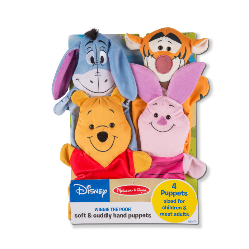 Winnie the Pooh Hand Puppets made by Melissa & Doug