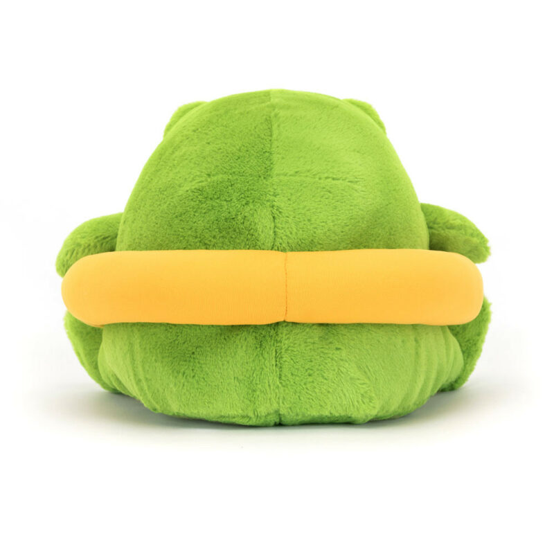 Ricky Rain Frog with Rubber Ring made by Jellycat