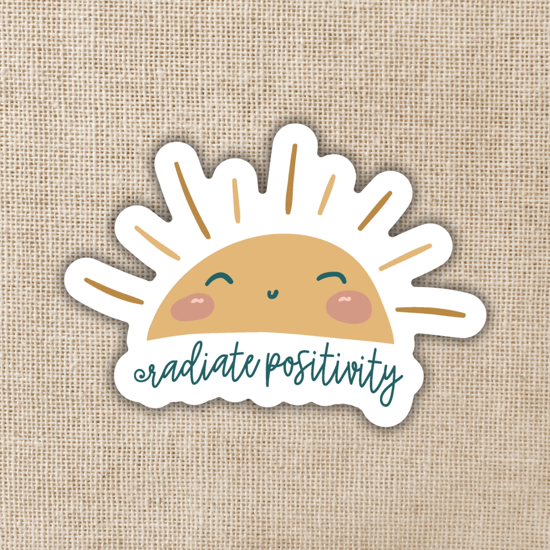 Wildly Enough Radiate Positivity Sticker