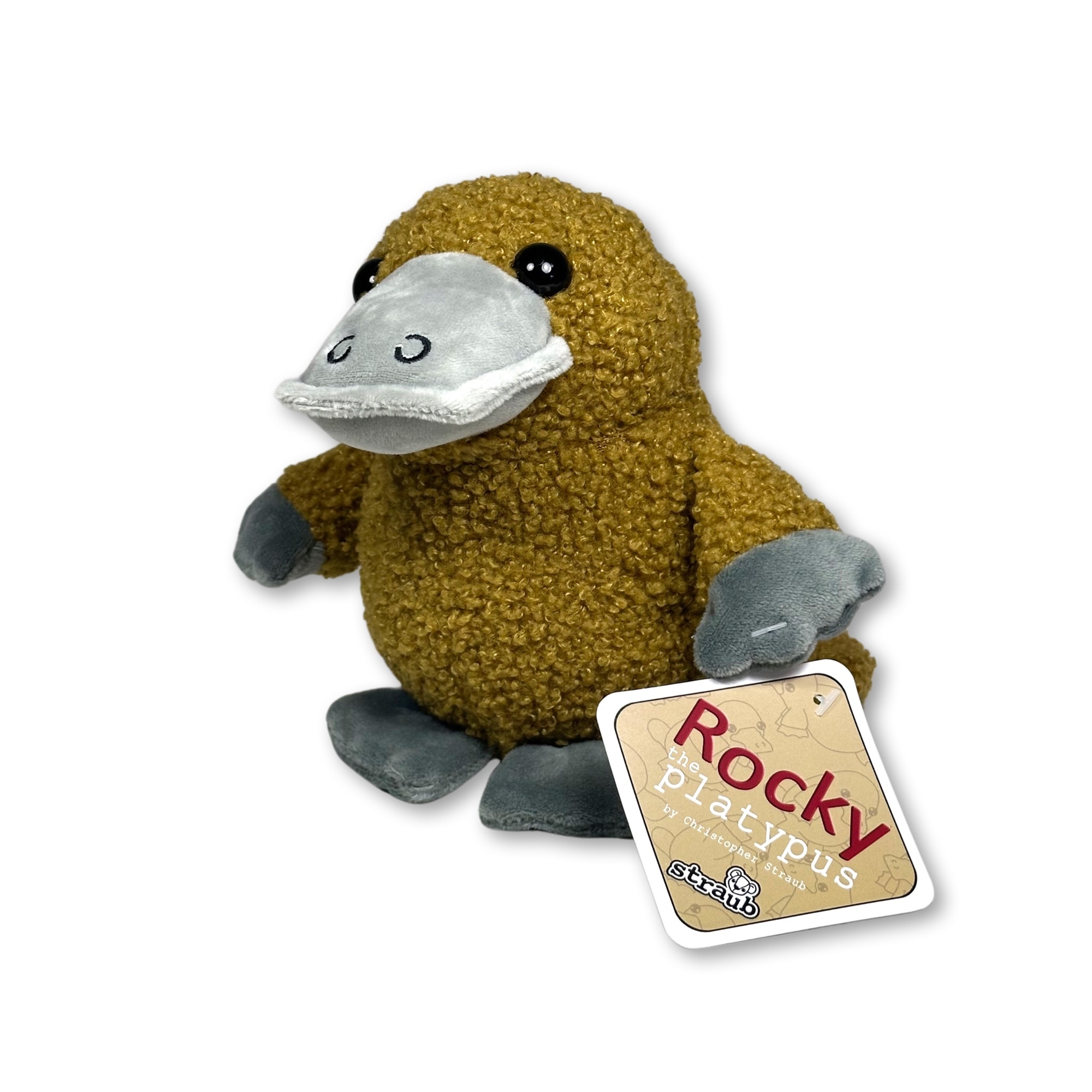 Christopher Straub Rocky The Platypus Plush