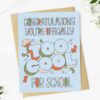 Big Moods You're Officially Too Cool For School Graduation Card