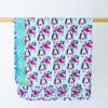 Dreamiere License To Chill Penguin Bamboo Viscose Reversible Blanket