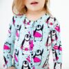 License To Chill Penguin Bamboo Viscose Convertible Footie from Dreamiere