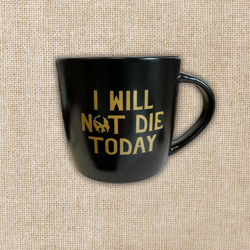 Wildly Enough I Will Not Die Today Mug Fourth Wing