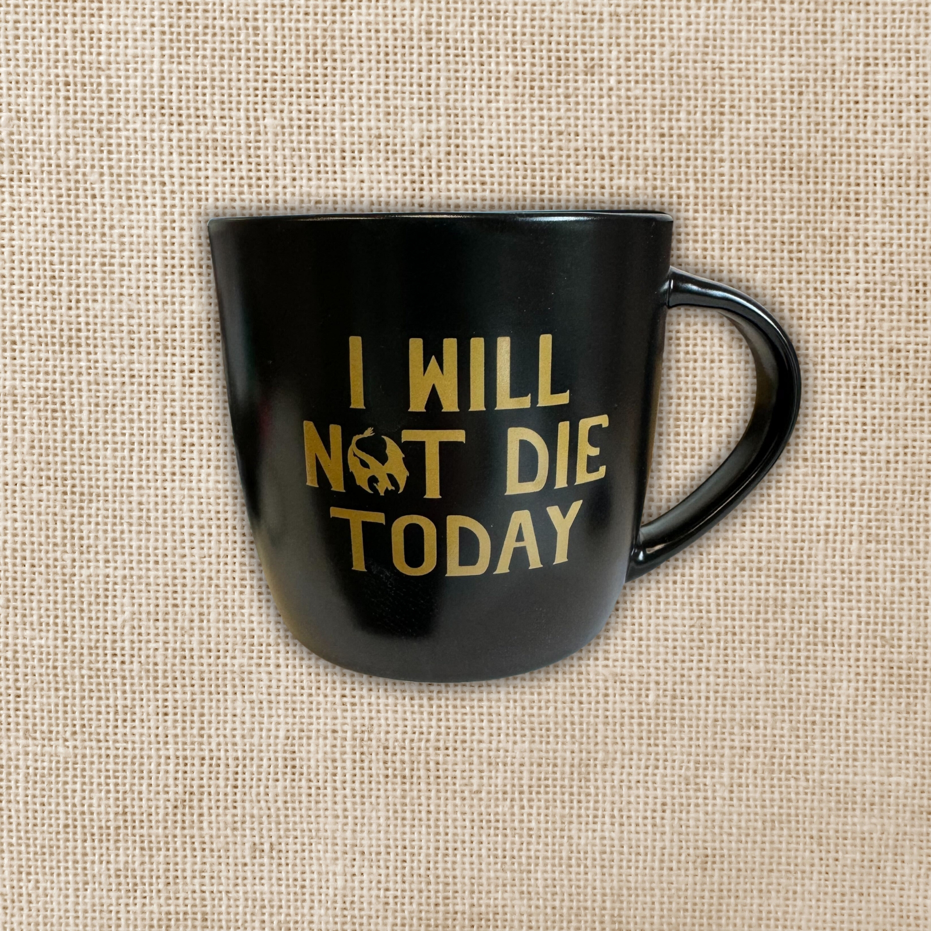 Wildly Enough I Will Not Die Today Mug Fourth Wing