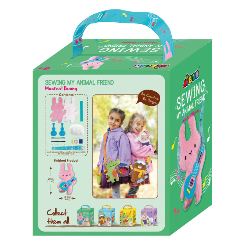 Sewing My Animal Friend - Musical Bunny from Avenir
