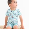 Jagger Bamboo Viscose Short Sleeve And Shorts Pajama Set from Birdie Bean