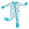 Birdie Bean Jagger Bamboo Viscose Convertible Romper Ocean