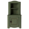 Maileg Mouse Corner Cabinet In Dark Green