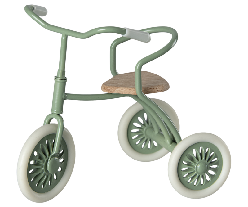 Maileg Mouse Abri à Tricycle in Green
