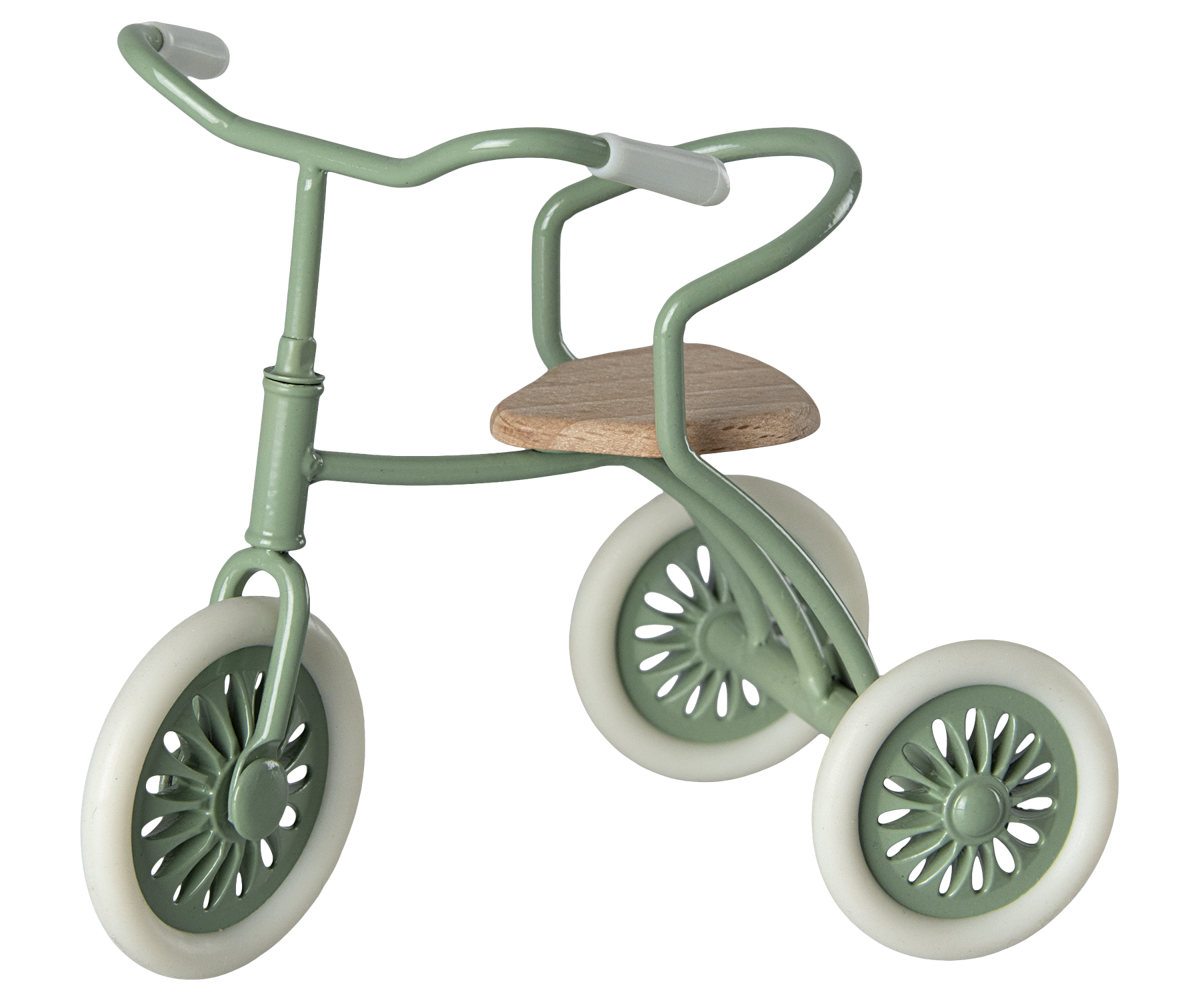 Maileg Mouse Abri à Tricycle in Green