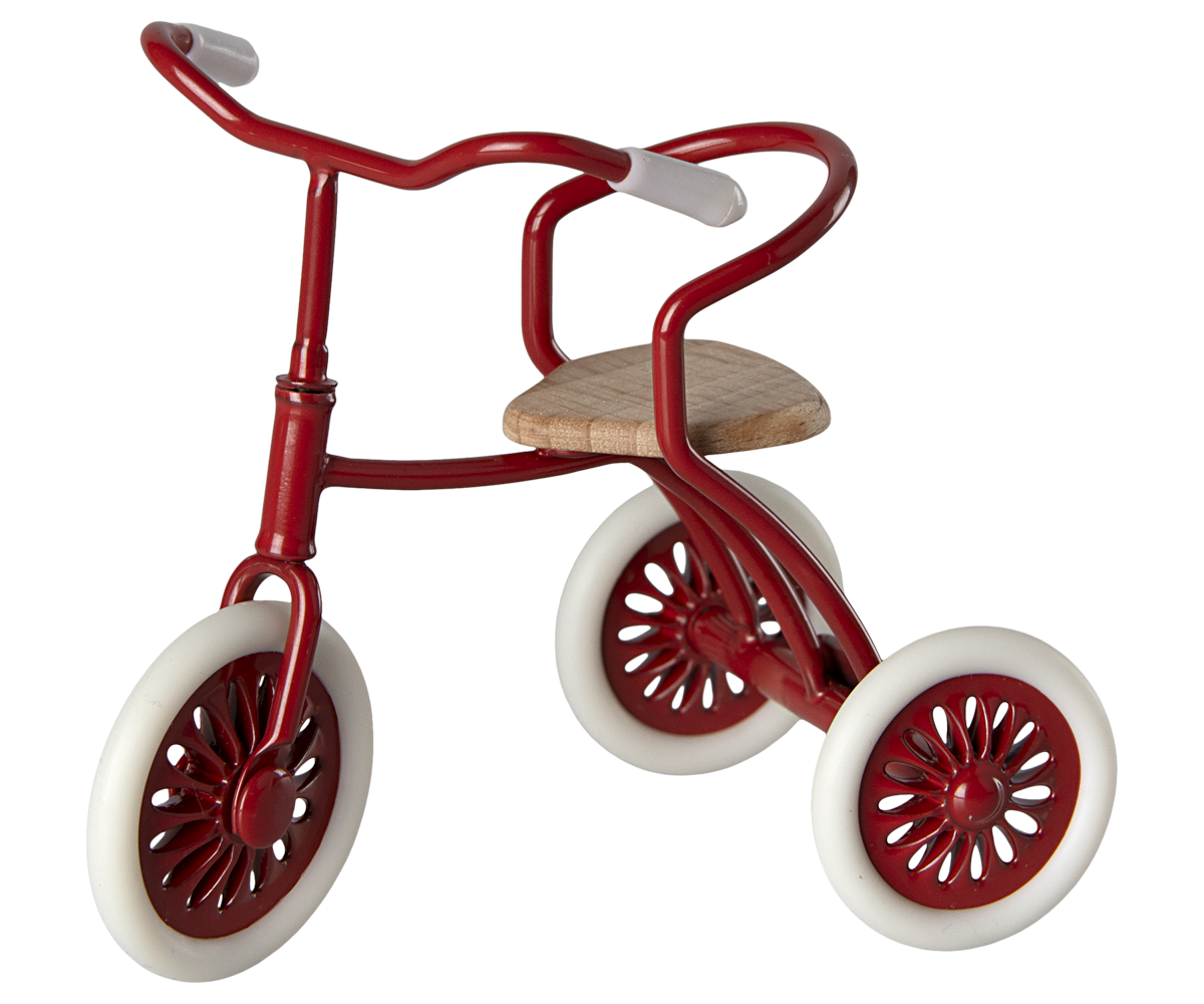 Maileg Mouse Abri à Tricycle in Red