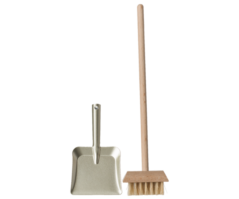 Miniature Broom Set made by Maileg