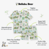 Minecraft Overworld Dreams Bamboo Viscose Pajama Short Set available at Blossom