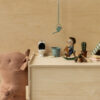 Little Brother Cowboy Mouse On Rocking Horse from Maileg